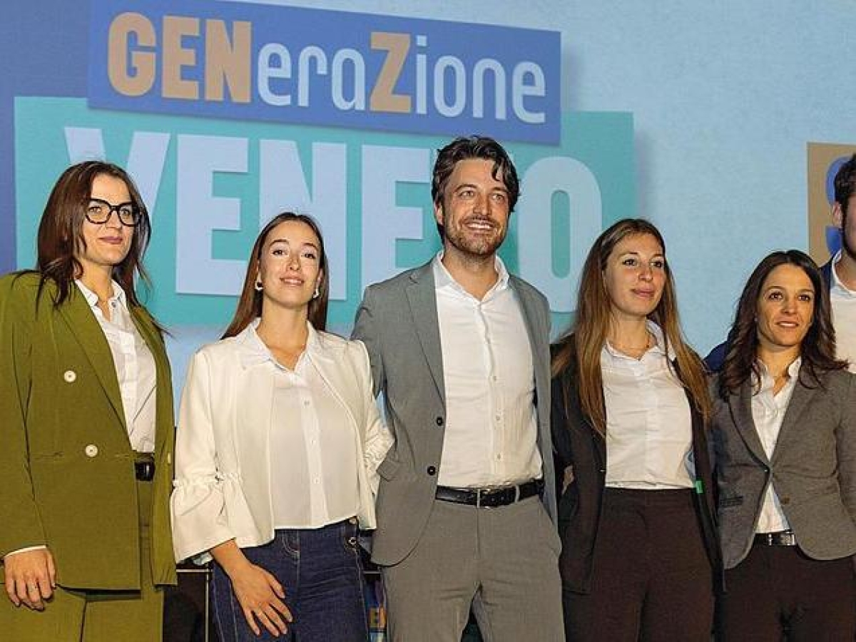 Elezioni regionali in Veneto, Stefani compie 33 anni e riunisce 300 giovani: «Io come voi, non la sinistra»
