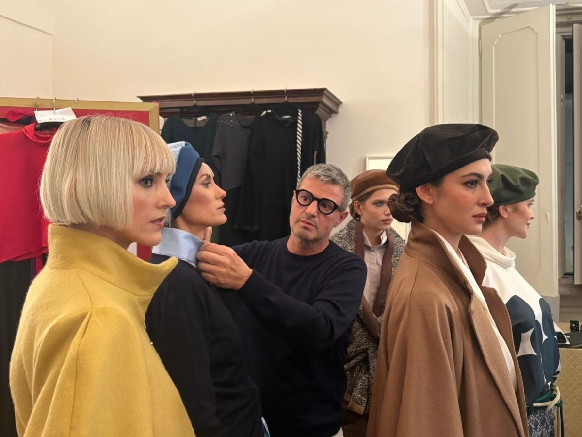 «La mia strada», Vittorio Camaiani presenta la nuova collezione alla Coffee House di Palazzo Colonna