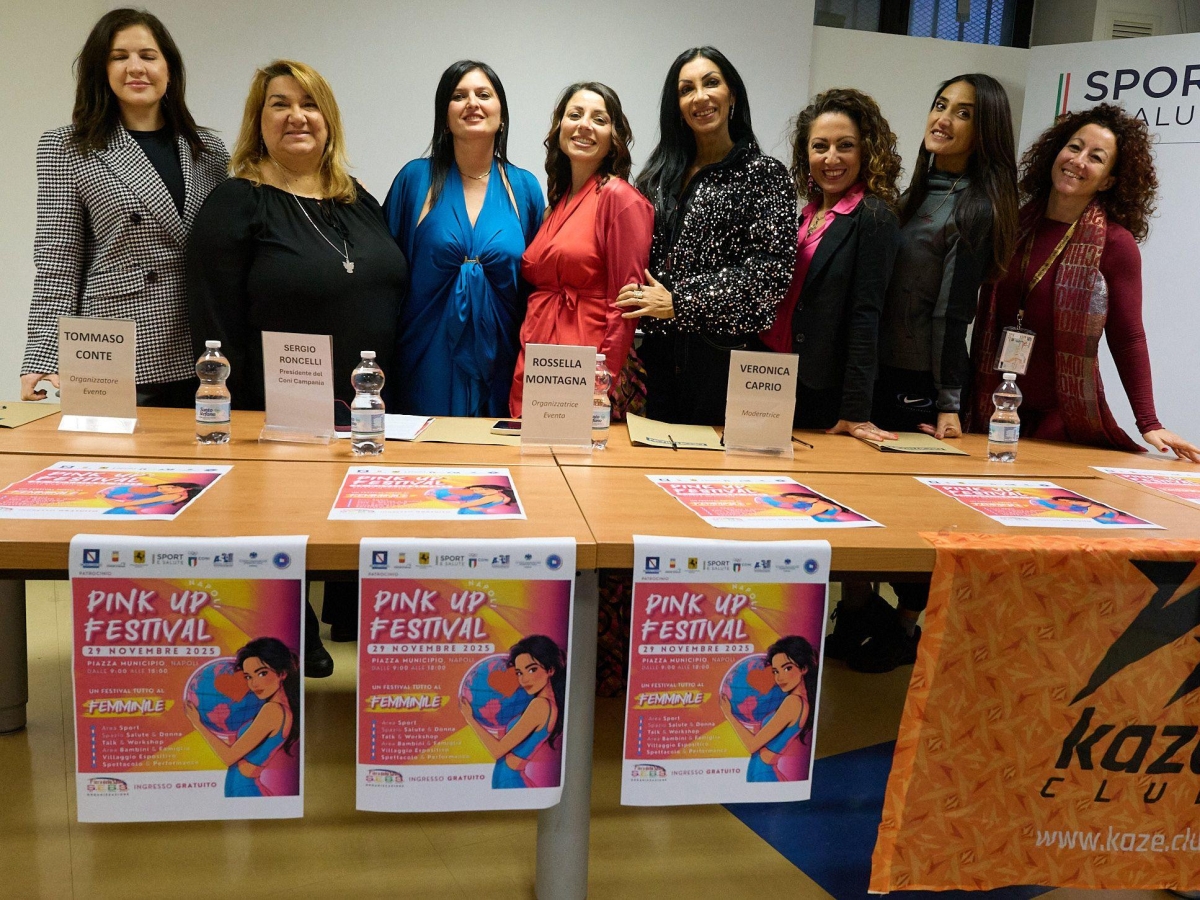 Benessere e prevenzione, presentato il Pink Up Festival: evento sabato 29 novembre in piazza Municipio