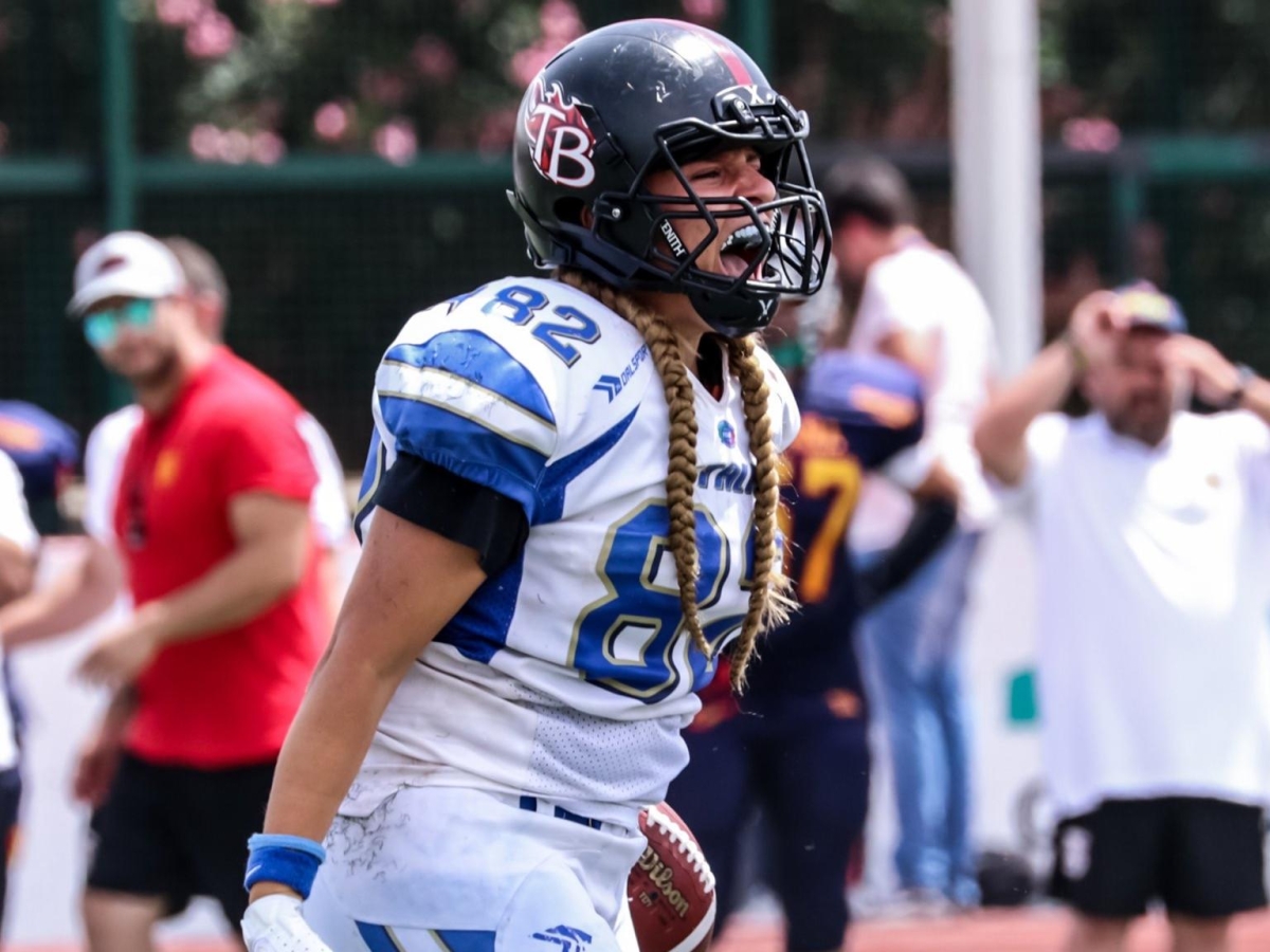 Nausicaa Dell’Orto, da cheerleader a simbolo del football americano femminile alle Olimpiadi: «Mio padre mi buttava il casco e io correvo a riprenderlo»