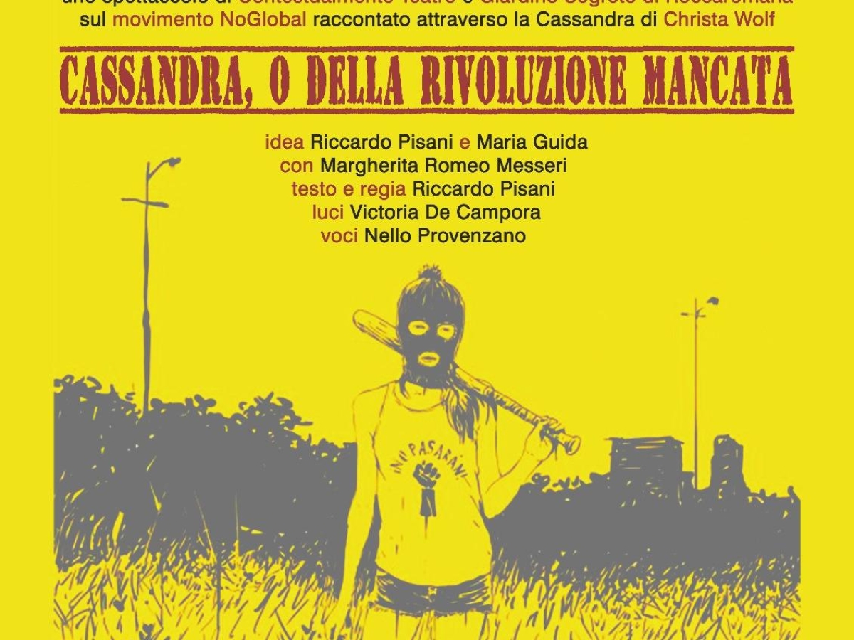 «Cassandra o della rivoluzione mancata», Margherita Romeo racconta Genova 2001 al Coffee Brecht