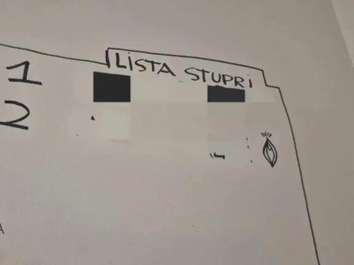 Lucca, spunta una «lista stupri» nel bagno del liceo. Gli studenti denunciano: «Fatto abominevole»