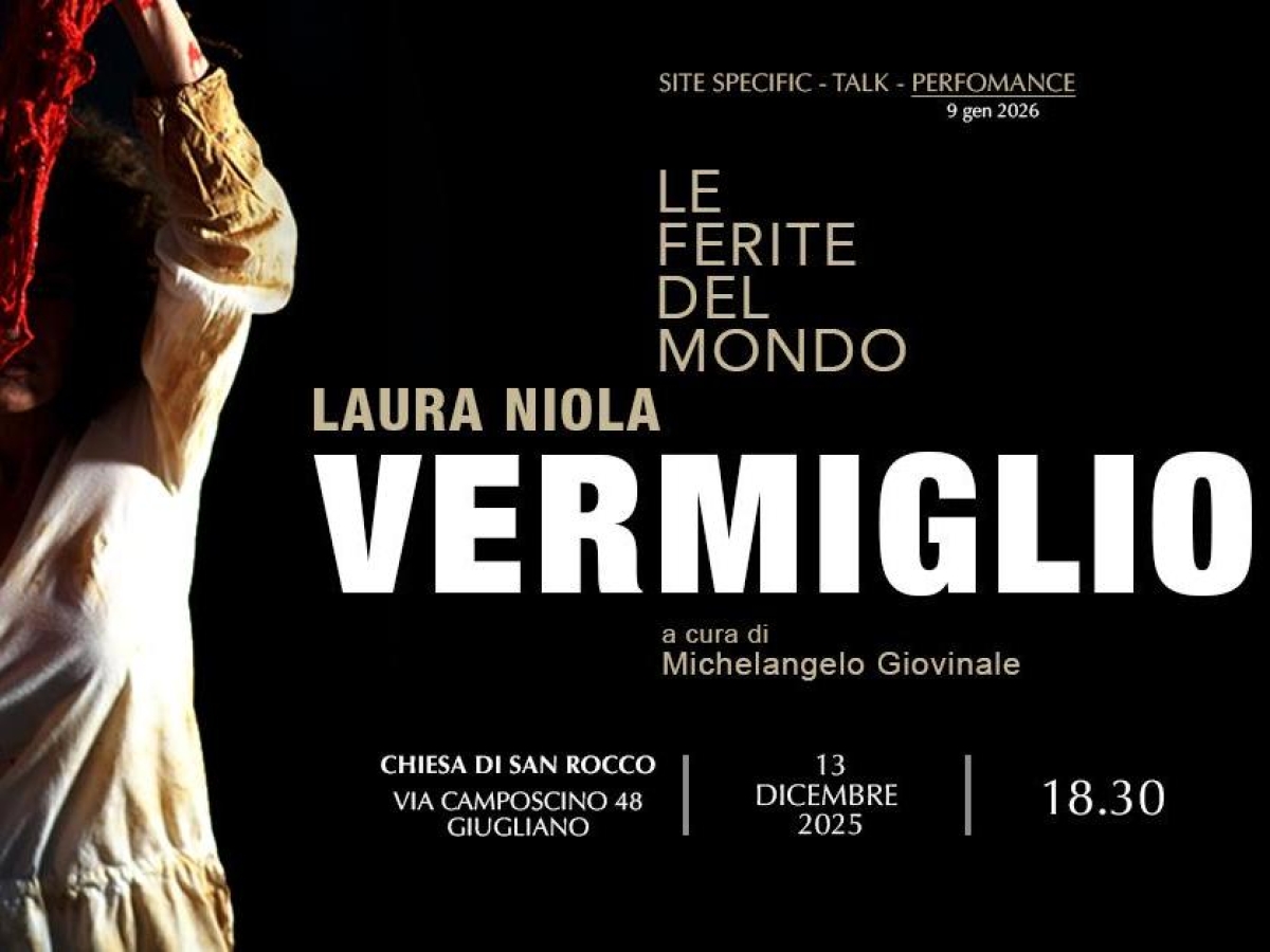 Con «Vermiglio» Laura Niola trasforma in arte le ferite del mondo