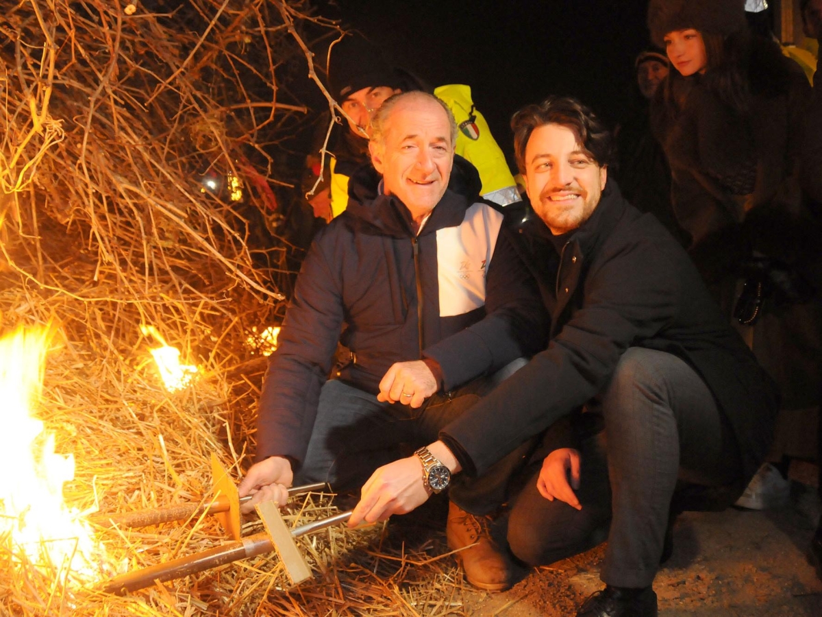 Treviso, al Panevin di Arcade va in scena il passaggio di testimone tra Luca Zaia e Alberto Stefani