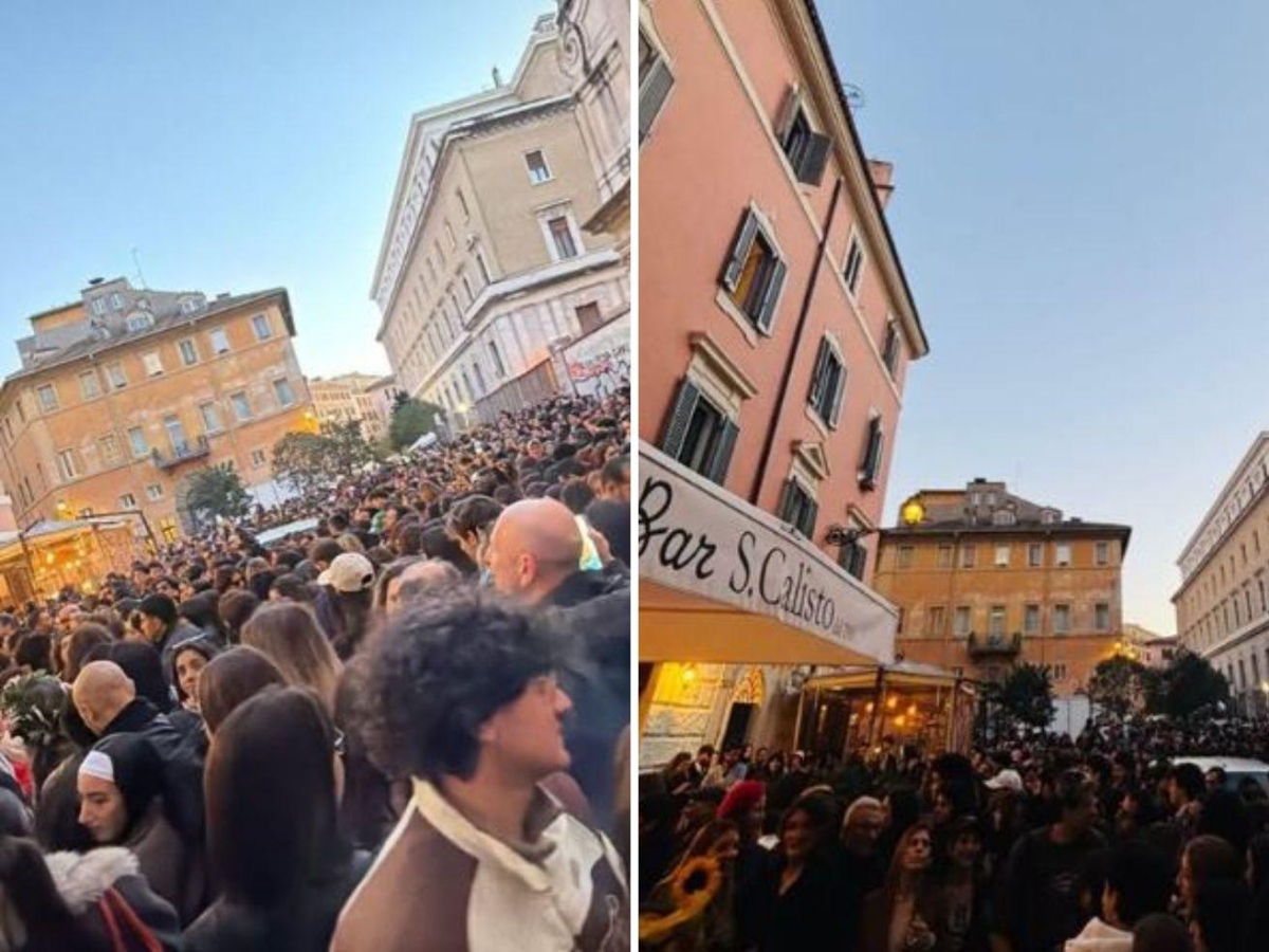San Calisto, riapre lo storico bar simbolo di Trastevere. Carl Brave: «Ci vediamo lì». E arrivano in migliaia