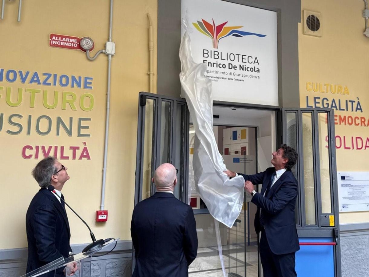 «Oltre le barriere», una biblioteca d'eccellenza per l'inclusione al Dipartimento di Giurisprudenza Unicampania