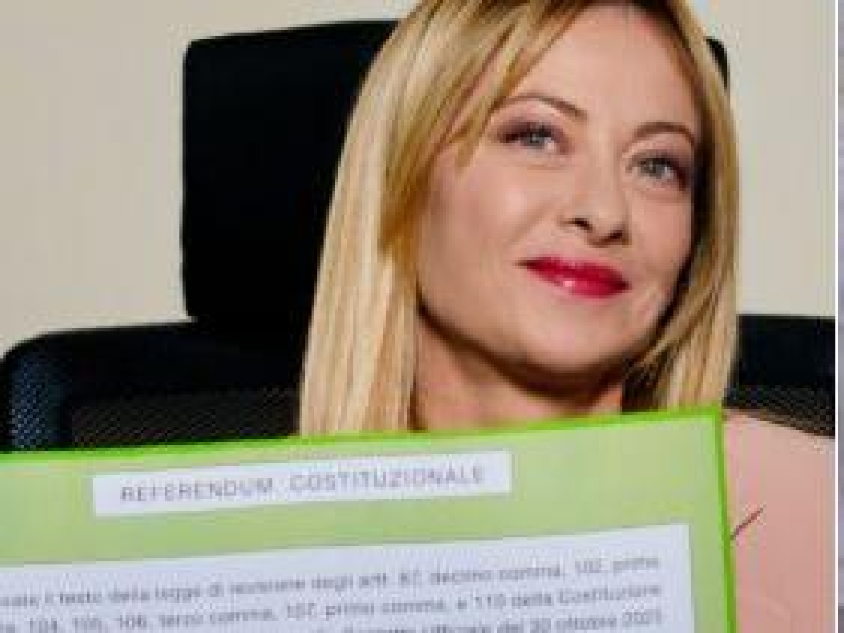 Meloni sul referendum: «Riforma storica. Se vince il no saranno gli italiani a pagare, non il governo»