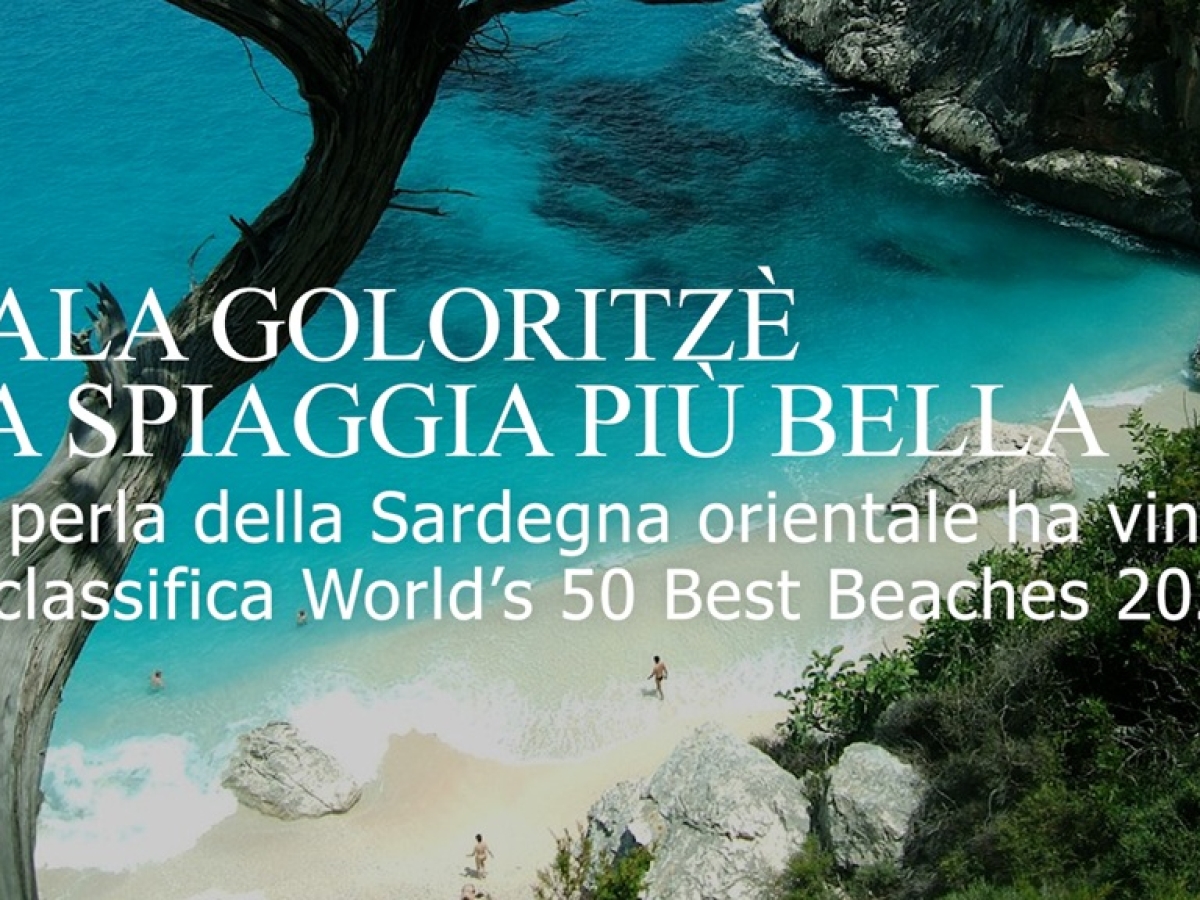 È in Sardegna la spiaggia «più bella del mondo»: ecco Cala