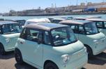 Le Fiat Topolino sequestrate al porto di Livorno (Foto - Il Tirreno)