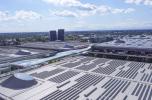 Il tetto di Fiera Milano con l’impianto fotovoltaico 
