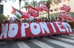 Una recente manifestazione No Ponte