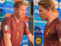 De Bruyne-Tancredi Palmeri, lite dopo Francia-Belgio a Euro 2024: cosa è successo