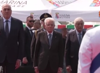 Mattarella a Genova per la Festa della Marina, la nave Vespucci e il passaggio delle Frecce tricolori