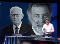 L'affondo di Ranucci: «Barbareschi dovrebbe restituire otto milioni di euro». Poi gli passa la linea: «Ora può cominciare»