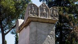 «Toma di Nerone» In realtà il sarcofago di Publio Vibio Mariano