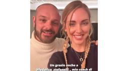 Ferragnez speciale Sanremo, il ringraziamento del coach bresciano di Chiara: «Grazie bimba»