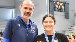 Chiara Poma atleta della OroRosa Basket nel miglior quintetto di atlete delle finali nazionali Under 17: la rivincita dopo l'infortunio
