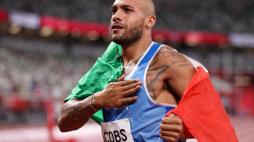 Marcell Jacobs, oro olimpico nei 100 metri a Tokyo (Getty Images)