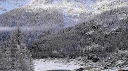 Piemonte, prima neve sulle montagne