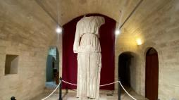 A Castro in mostra l’Atena restaurata. E a Lecce partono i lavori per l’Anfiteatro romano