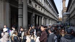 Firenze, agli Uffizi numeri record di turisti per Pasqua