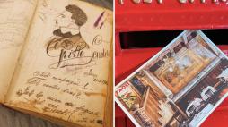 Una cartolina d'epoca da Firenze (e la firma sul libro degli ospiti), l'iniziativa del ristorante storico