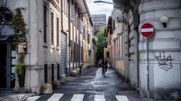 Foto Claudio Furlan/LaPresse 22-09-2023 Milano, Italia - Le strade di Milano - Via Boscaiola
 - Le strade di Milano - Via Boscaiola - fotografo: furlan