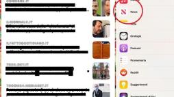 Apple News, il widget  sparito dagli iPhone