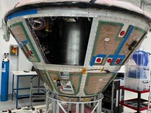 La capsula-dimostratore tecnologico costruita da ThalesAleniaSpace