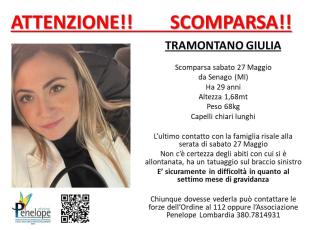 Milano, scompare Giulia Tramontano: la 29enne, napoletana, è incinta al settimo mese