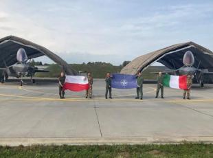 Aerei russi vicino ai cieli della Polonia, intercettati dagli F35 (di Ghedi) che stanno pattugliando i confini Est della Nato
