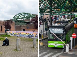 Lampugnano, degrado al terminal dei bus: rifiuti, bagni fuori uso e nessuna vigilanza. «Turisti stupiti di essere a Milano»