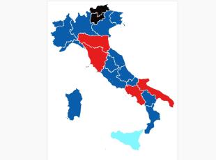 I partiti più votati alle Europee 2024, regione per regione | Exploit di FdI al Centronord, Pd avanti al Sud. Milano e Napoli ai democratici, Roma ai meloniani