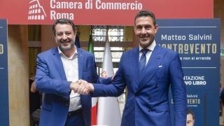 Salvini e Vannacci chiudono la campagna elettorale della Lega a Milano in diretta