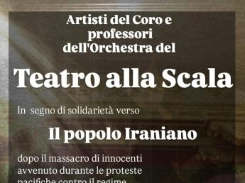 Artisti del Teatro alla Scala in concerto per il popolo iraniano