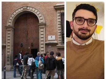 Francesco Morleoda bidello a professore di latino e greco al Liceo Minghetti di Bologna: «Che soddisfazione la prima lezionema a fine anno potrei tornare al vecchio ruolo»