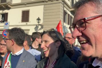 Le foto della manifestazione antifascista di Firenze