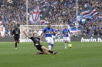 Sampdoria-Salernitana, la fotocronaca della partita
