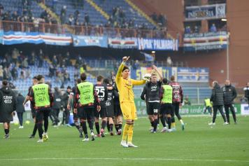 Sampdoria-Salernitana, la fotocronaca della partita