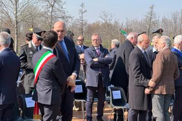 Cerimonia 18 marzo a Bergamo per le vittime del Covid