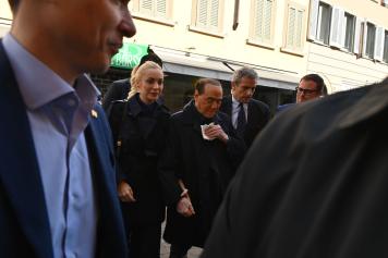 Silvio Berlusconi a Bergamo