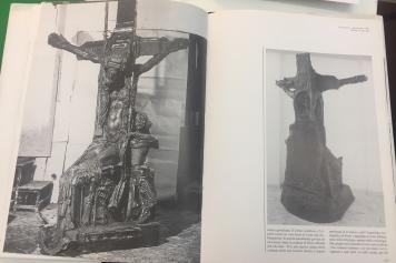 In un libro l’opera, un Crocifisso, di Augusto Perez che verrà esposta in mostra a dicembre alla Misericordiella