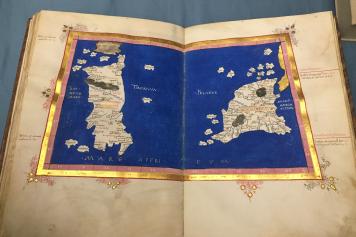 Sardegna e Sicilia mappate nel XV secolo