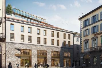Milano, Ardian si prende in carico il restyling delle piazzette vicino alla Scala: granito, marciapiedi, stop parcheggi moto