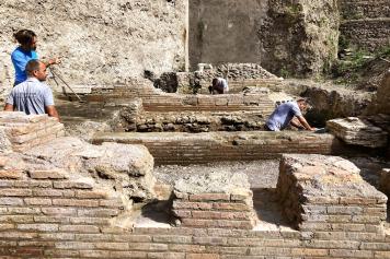 Arqueología, el descubrimiento del Teatro de Nerón: aquí están las primeras imágenes
