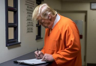 Donald Trump non è stato arrestato ma le foto fake (e virali) sono un caso:  «Troppo realistiche» | Corriere.it