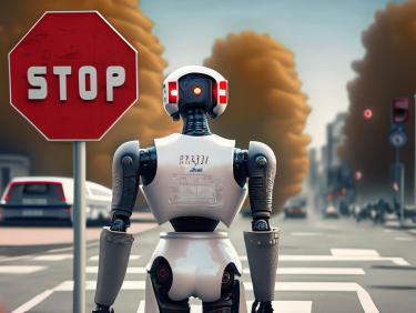 meme del segnale di stop