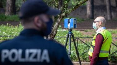 Omicidio Diabolik, sopralluogo della Squadra mobile in via Lemonia Nel parco degli Acquedotti nell’agosto del 2019 fu ucciso Fabrizio Piscitelli - LAPRESSE