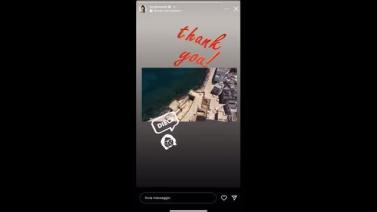 Sul suo profilo Instagram Borghese ha ringraziato per l'iniziativa il sindaco Angelo Annese, assegnandogli un "dieci"