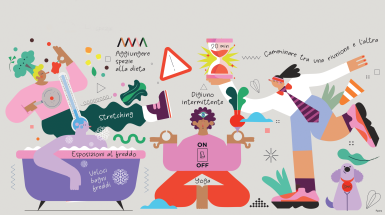 Pausa dal ciboshock termicoallenamento intermittente: i micro-stress non punisconoallungano la vita